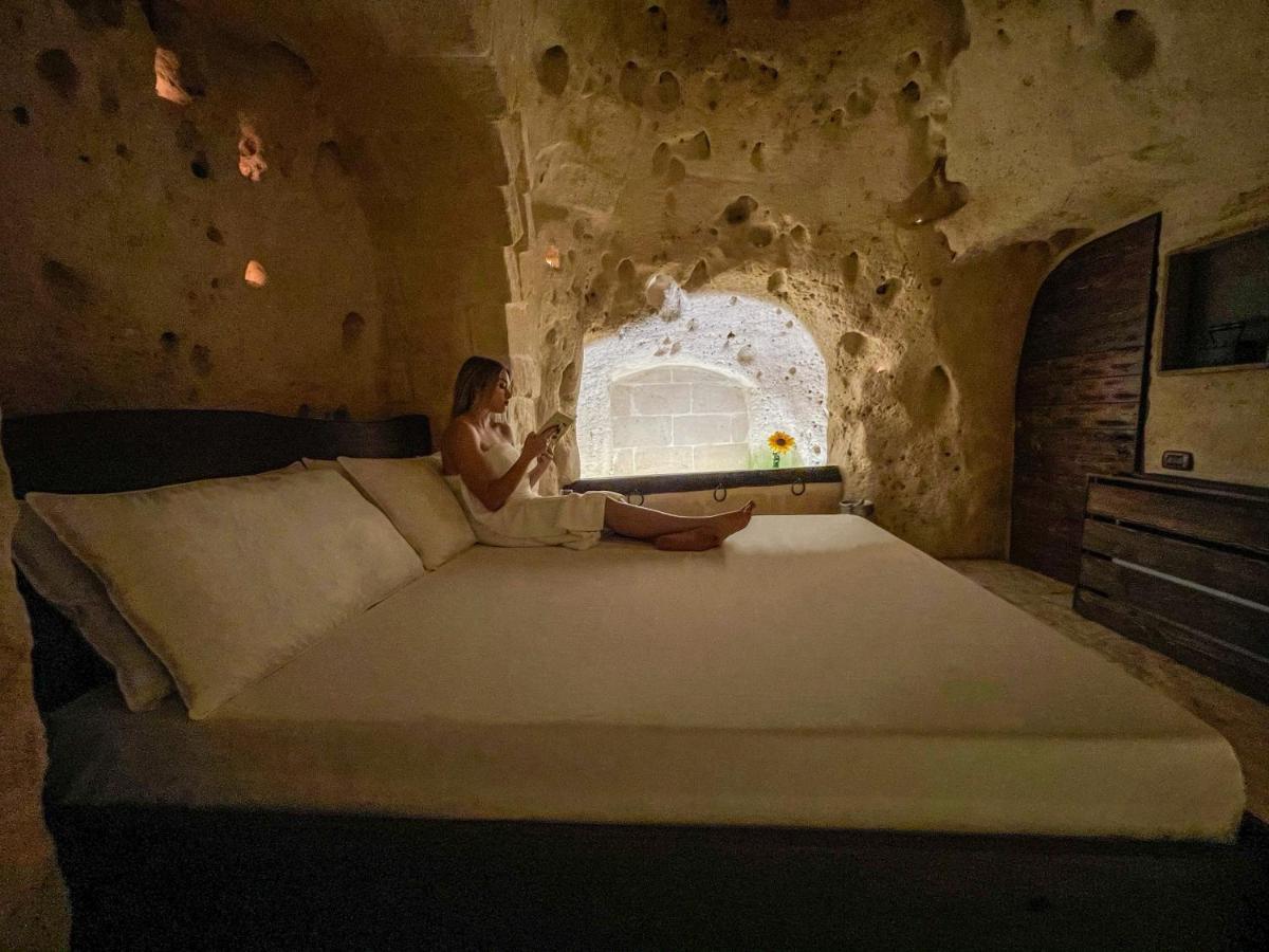 La Suite Nella Roccia Matera Dış mekan fotoğraf