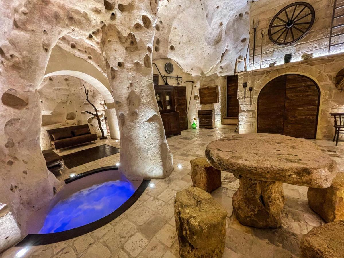 La Suite Nella Roccia Matera Dış mekan fotoğraf