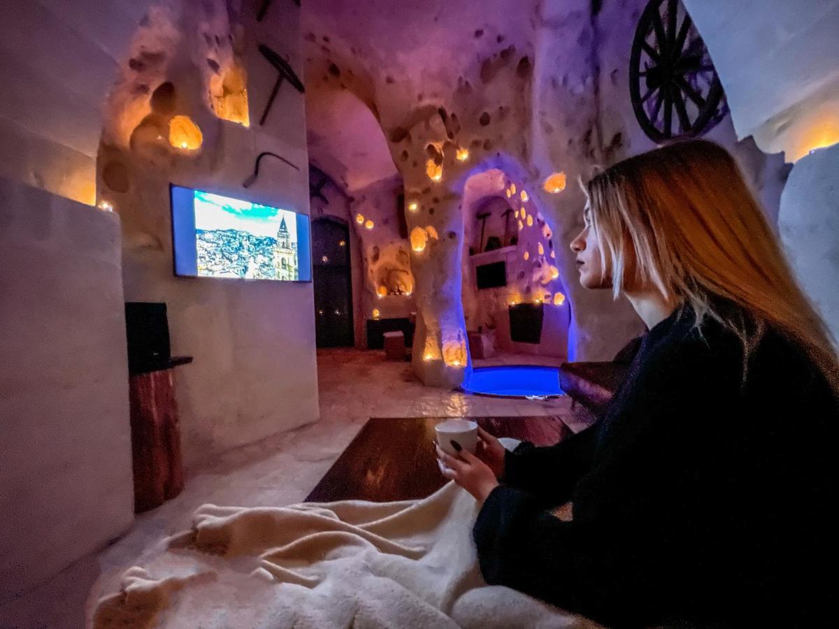 La Suite Nella Roccia Matera Dış mekan fotoğraf